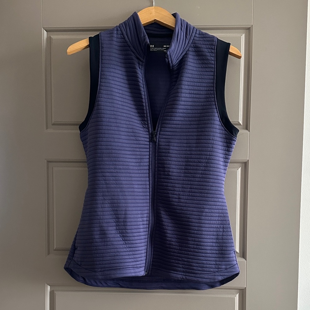 Under Armour Purple Performance Cold Gear Fitted Vest